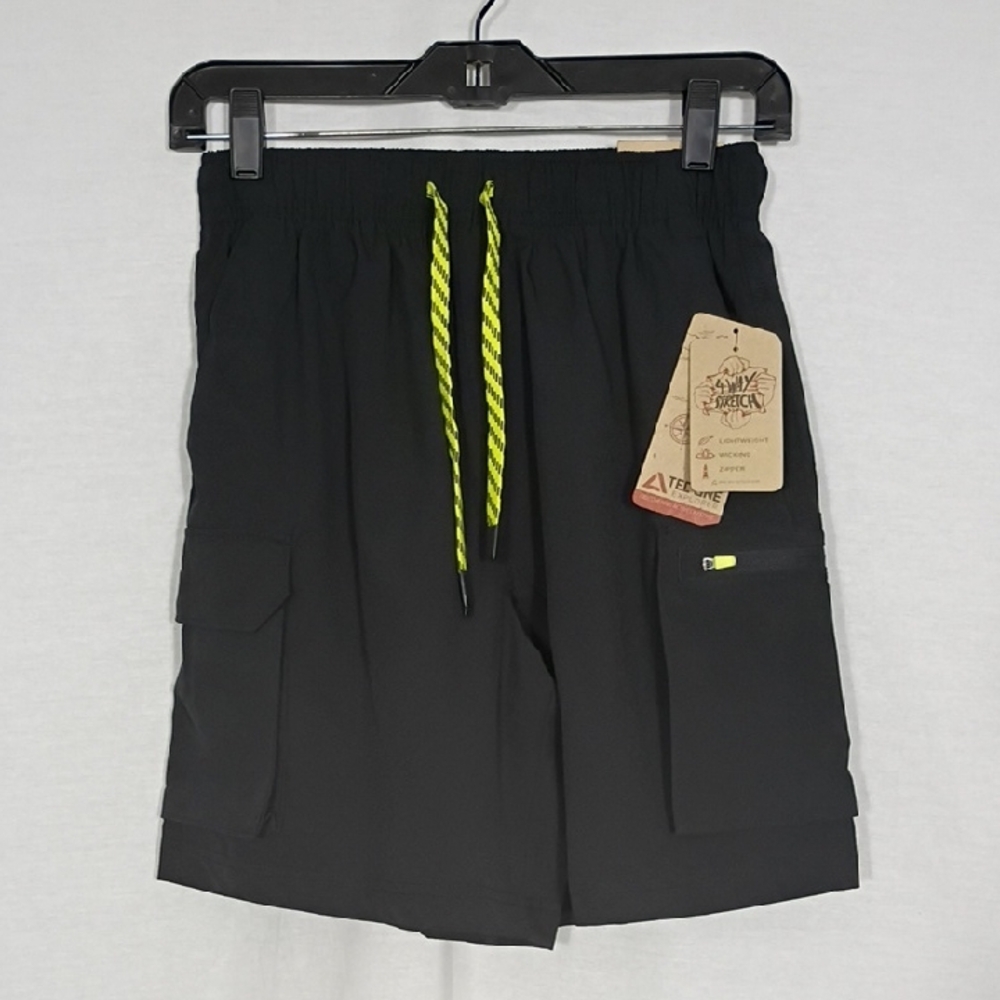 NWT Tec-One Explorer T1E Stretch Woven Cargo Short 7" Inseam Size Small Men